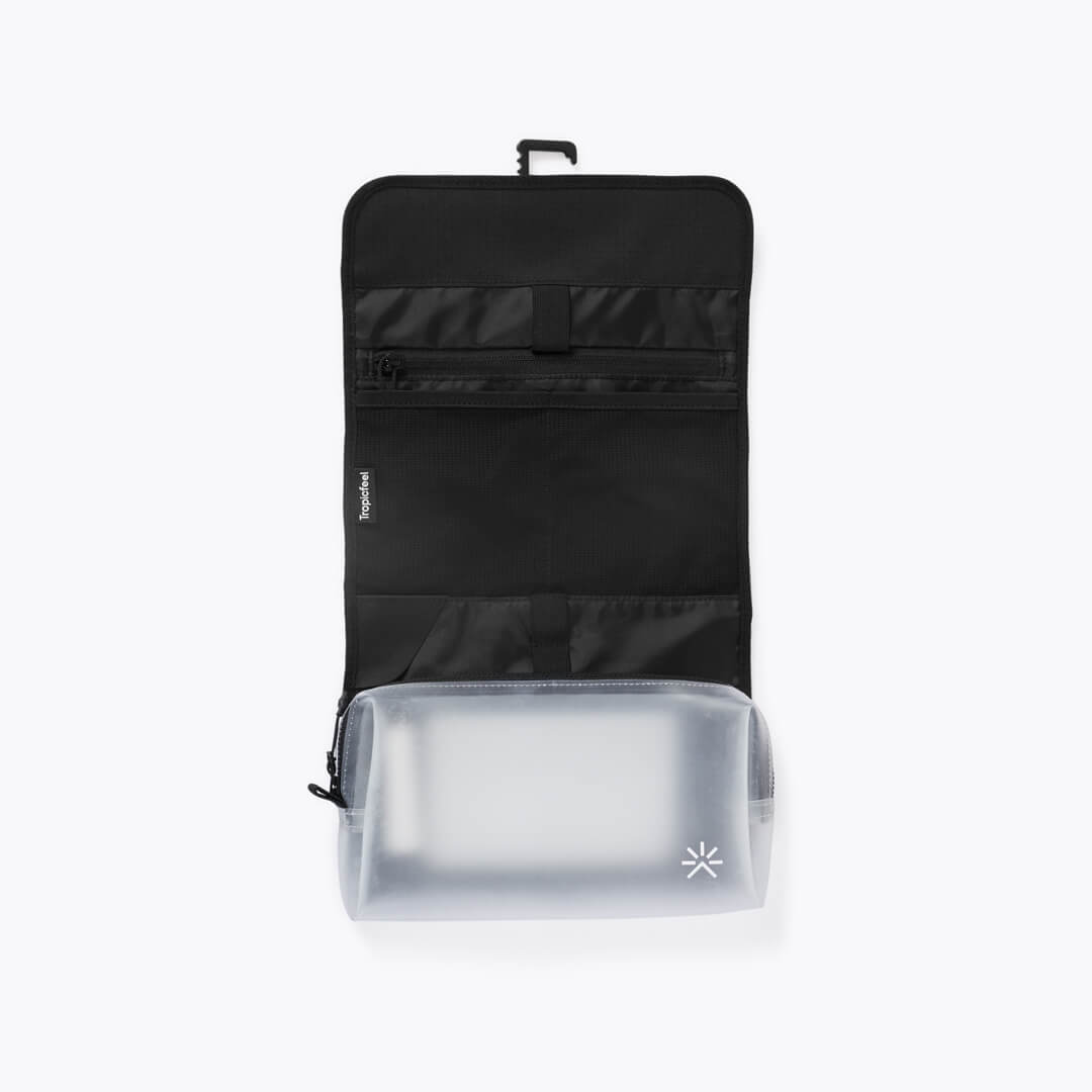 Roll - Up Toiletry Bag - Backpack AccessoriesTropicfeelTropicfeel Thailand2280043U002008436604115758All Blackproduct - image