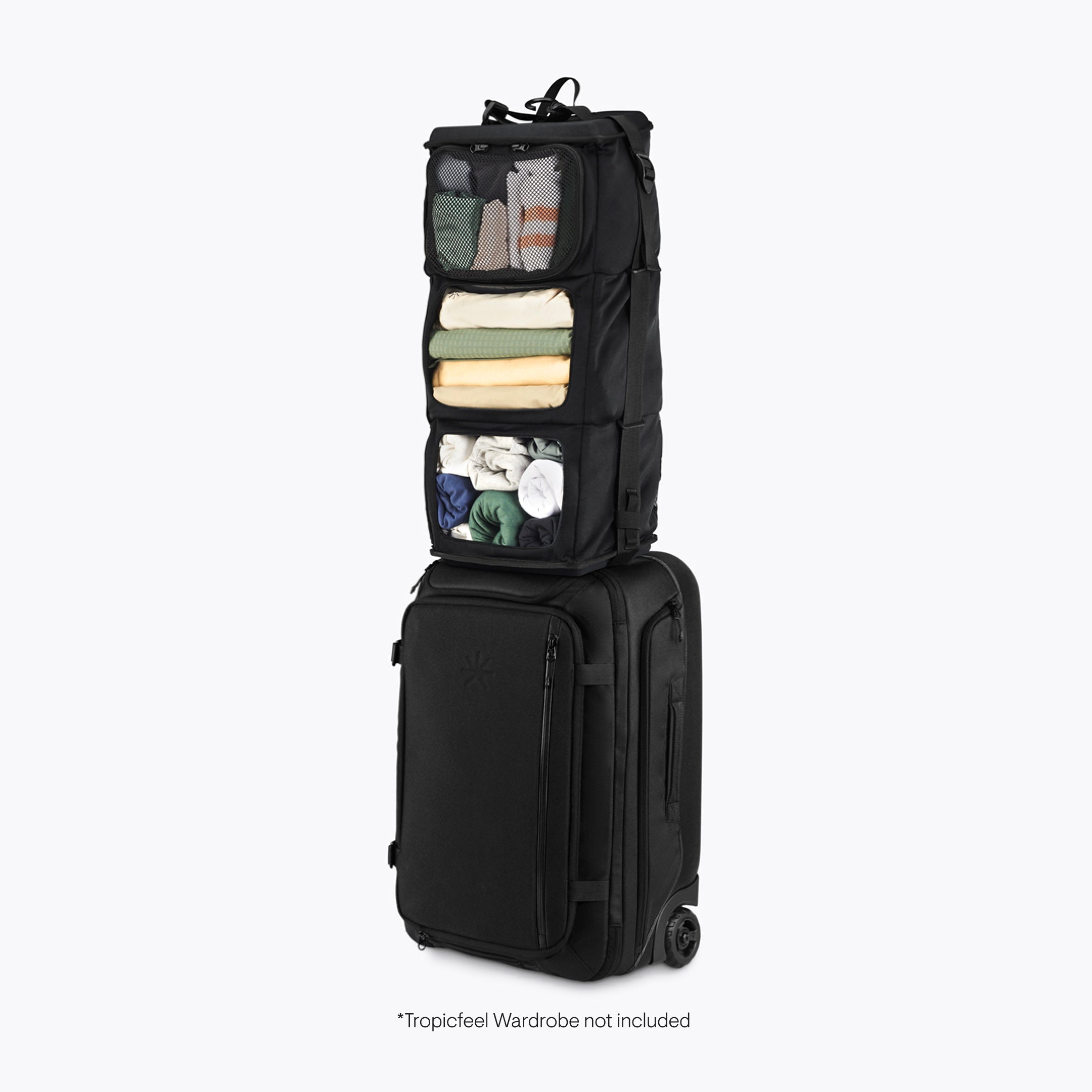 Lift 40L Rollerbag All Black - LuggageTropicfeelTropicfeel Thailand2281273U002008436604115710All Blackproduct - image