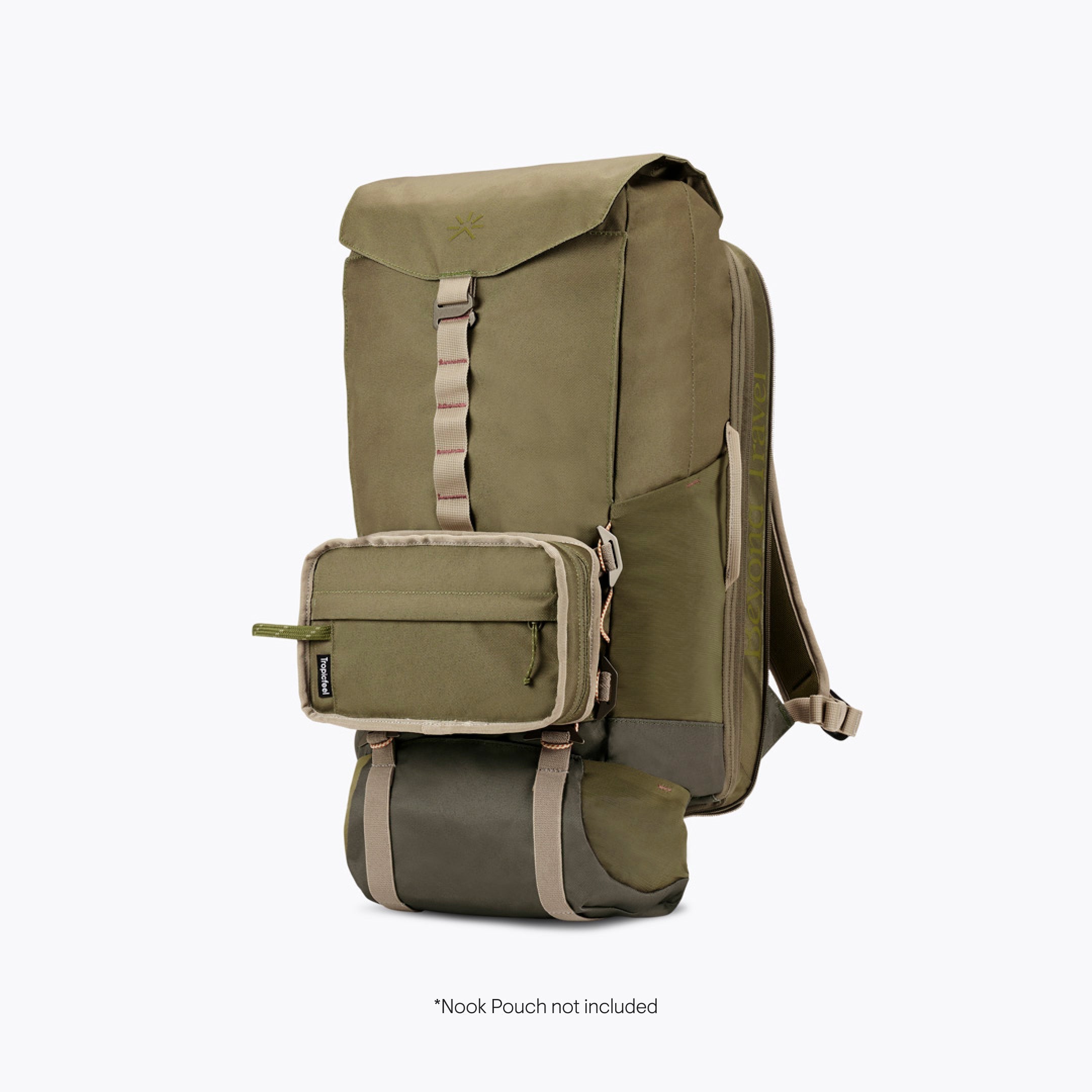 Nook - BackpacksTropicfeelTropicfeel Thailand2391279U418008436604118940Olive GreenNook Backpack Olive Green - BackpacksTropicfeelTropicfeel Thailand2391279U418008436604118940Olive Greenproduct - image