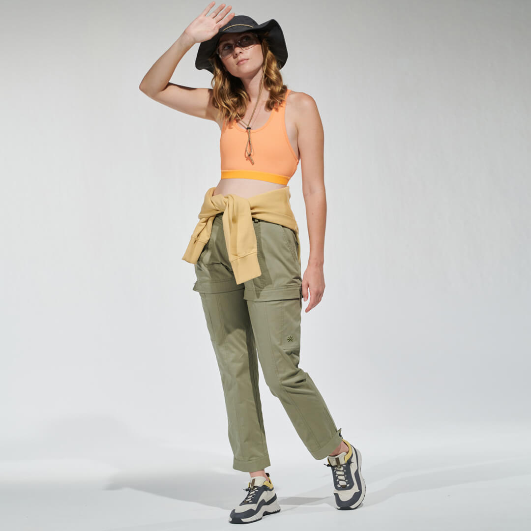 Women's Zip - Off Pant - ClothingTropicfeelTropicfeel Thailand2280471W404XSSage KhakiXSsage - khaki| 2280471W404